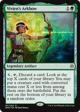 Vivien&#39;s Arkbow 181/264 War of the Spark Singles (Español)