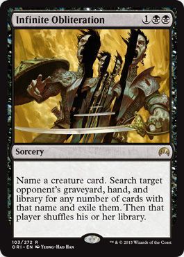 Infinite Obliteration 103/272 Magic Origins Singles (Coreano)