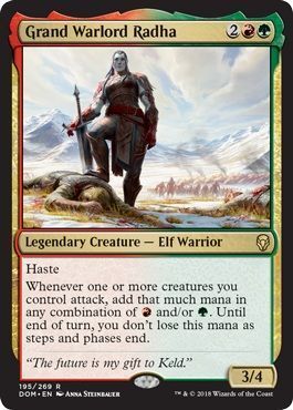 Grand Warlord Radha 195/269 Dominaria Singles