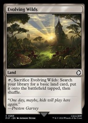 Evolving Wilds 0263 Universes Beyond: Fallout Commander Singles