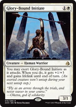 Glory-Bound Initiate 016/269 Amonkhet Singles (Español)