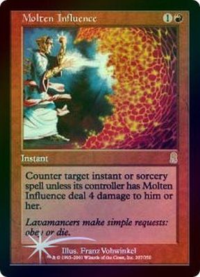 Molten Influence - Foil Odyssey Foil Singles