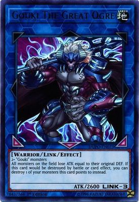 Gouki The Great Ogre - DUPO-EN073 - Ultra Rare 1st Edition Duel Power 1st Edition Singles *Espanol*