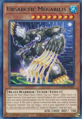 Ursarctic Megabilis - ANGU-EN032 - Rare 1st Edition Ancient Guardians 1st Edition Singles