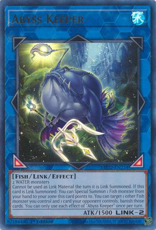 Abyss Keeper - MP22-EN234 - Ultra Rare 1st Edition 2022 Mega-Tin: Pharaoh&#39;s Gods 1st Edition Singles
