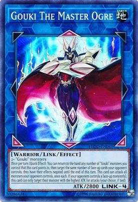 Gouki The Master Ogre - FLOD-EN041 - Super Rare Unlimited Flames of Destruction Unlimited Singles