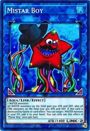 Mistar Boy - COTD-ENSE3 - Super Rare Limited Edition Yu-Gi-Oh! Promo Cards