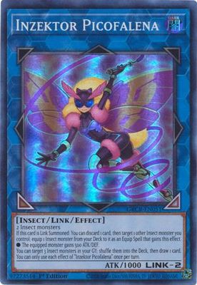 Inzektor Picofalena - GRCR-EN051 - Super Rare 1st Edition The Grand Creators 1st Edition Singles (espanol)