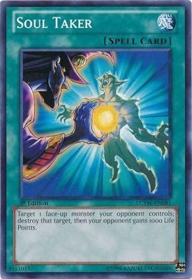 Soul Taker - LCYW-EN081 - Common 1st Edition Legendary Collection 3: Yugi&#39;s World 1st Edition Singles