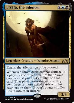 Etrata, the Silencer 170/259 Guilds of Ravnica Singles (Español)