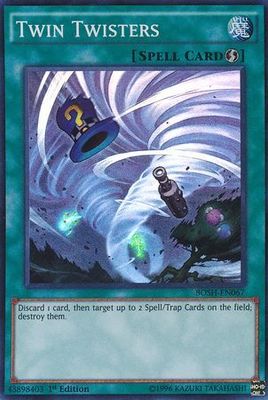 Twin Twisters - BOSH-EN067 - Super Rare 1st Edition Breakers of Shadow 1st Edition Singles