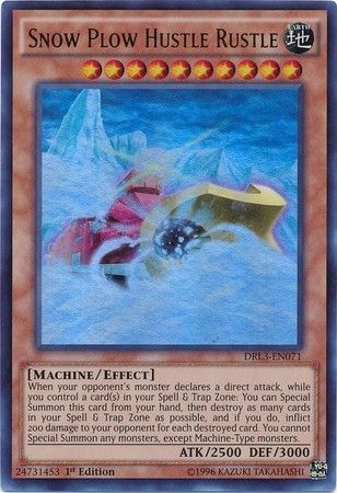 Snow Plow Hustle Rustle - DRL3-EN071 - Ultra Rare 1st Edition Dragons of Legend Unleashed 1st Edition Singles