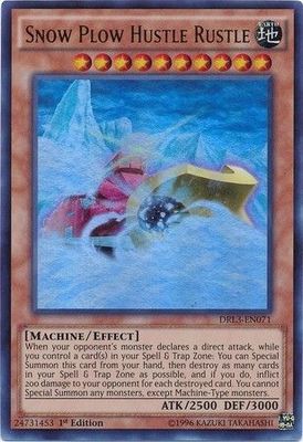Snow Plow Hustle Rustle - DRL3-EN071 - Ultra Rare 1st Edition Dragons of Legend Unleashed 1st Edition Singles