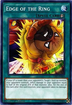 Edge of the Ring - SAST-EN068 - Common 1st Edition Savage Strike 1st Edition Singles (espanol)