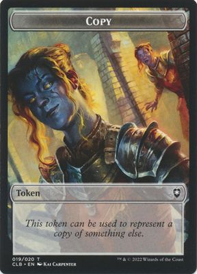 Copy Token 019/020 Commander Legends: Battle for Baldur&#39;s Gate Singles (Español)