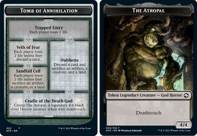 Tomb of Annihilation 022 // The Atropal Token 005/019 Adventures in the Forgotten Realms Singles(Español) Foil