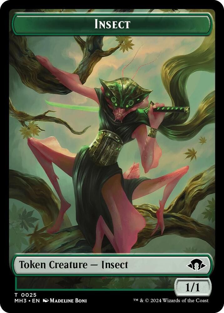 Insect Token (0025) - Modern Horizons 3 (MH3) Modern Horizons 3