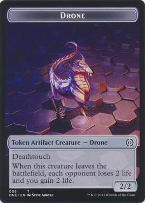 Drone Token 008 Phyrexia All Will Be One Singles(Español)
