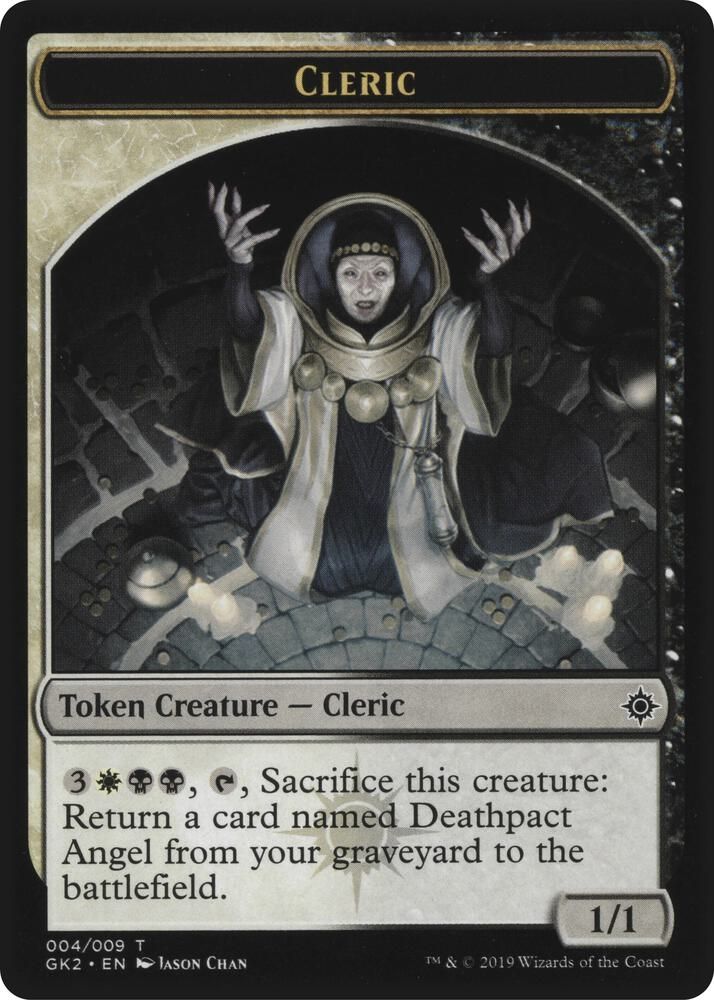 Cleric // Treasure Token - Ravnica Allegiance: Guild Kits (GK2) Ravnica Allegiance: Guild Kits
