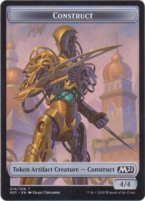 Construct Token 014/018 - M21 Magic 2021 (M21) Singles