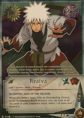 SJ Jiraiya &quot;Eccentric Man of The Village&quot; - N-352 - Super Rare Naruto: Lineage of the Legends