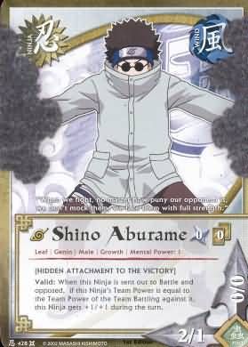 Shino Aburame - N-428 - Common Naruto: Approaching Wind