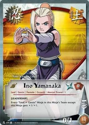 Ino Yamanaka - n-309 - Common Naruto: The Chosen