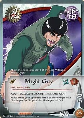 Might Guy - N-193 - Rare Naruto: Dream Legacy