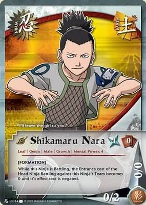 Shikamaru Nara - N-US014 - Common Naruto: Eternal Rivalry