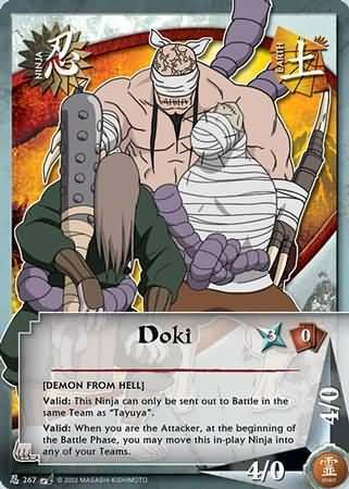 Doki - N-267 - Common Naruto: Battle of Destiny Foil