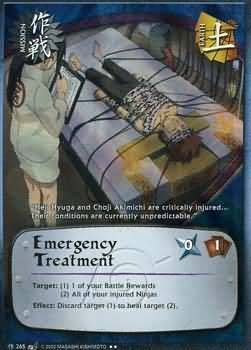 Emergency Treatment - M-265 - Rare Naruto: Battle of Destiny