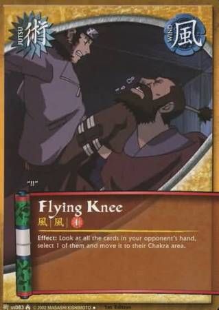 Flying Knee - us083 - Uncommon Naruto: Lineage of the Legends