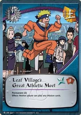 Leaf Village&#39;s Great Athletic Meet - M-205 - Rare Naruto: Dream Legacy