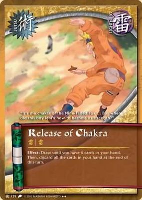 Release of Chakra - J-129 - Rare Naruto: Revenge and Rebirth