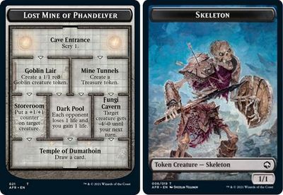 Lost Mine of Phandelver 021 // Skeleton Token 006/019 Adventures in the Forgotten Realms Singles
