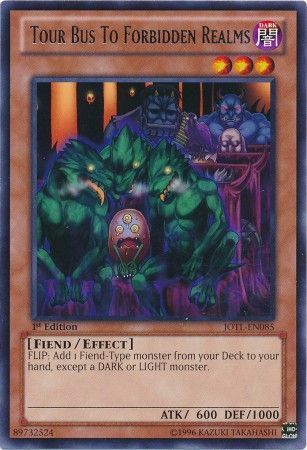 Tour Bus To Forbidden Realms - JOTL-EN085 - Rare 1st Edition Judgment of the Light 1st Edition Singles