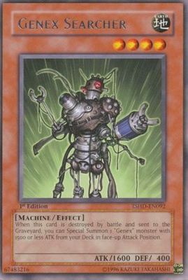 Genex Searcher - TSHD-EN092 - Rare 1st Edition The Shining Darkness [TSHD] 1st Edition Singles
