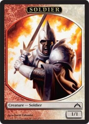 Soldier Token - Gatecrash Gatecrash Singles