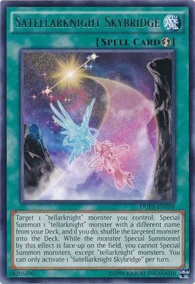 Satellarknight Skybridge - DUEA-EN058 - Rare Unlimited Duelist Alliance Unlimited Singles