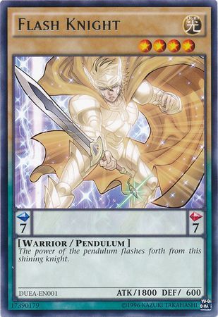 Flash Knight - DUEA-EN001 - Rare Unlimited Duelist Alliance Unlimited Singles