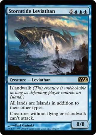 Stormtide Leviathan Magic 2013 (M13) Singles