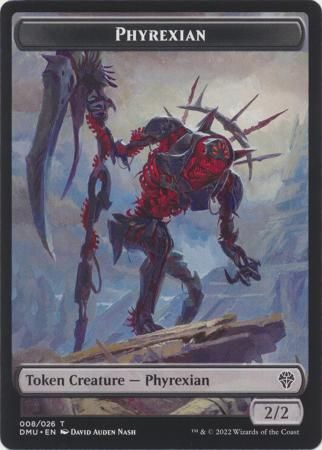 Phyrexian Token 008/026 Dominaria United Singles (Español)