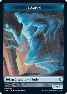 Illusion Token - Zendikar Rising (ZNR) Zendikar Rising
