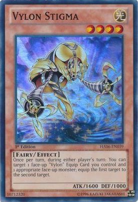 Vylon Stigma - HA06-EN039 - Super Rare 1st Edition Hidden Arsenal 6: Omega Xyz 1st Edition Singles (espanol)