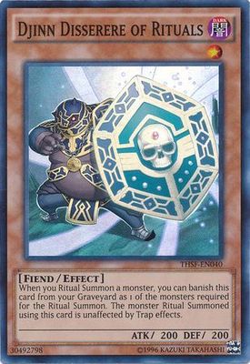 Djinn Disserere of Rituals - THSF-EN040 - Super Rare Unlimited The Secret Forces (THSF) Unlimited Singles