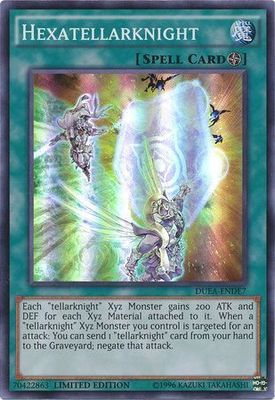 Hexatellarknight - DUEA-ENDE7 - Super Rare Limited Edition Duelist Alliance [DUEA]