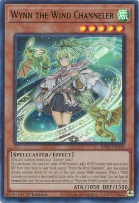 Wynn the Wind Channeler - RA01-EN018 - Ultra Rare 25th Anniversary Rarity Collection Singles