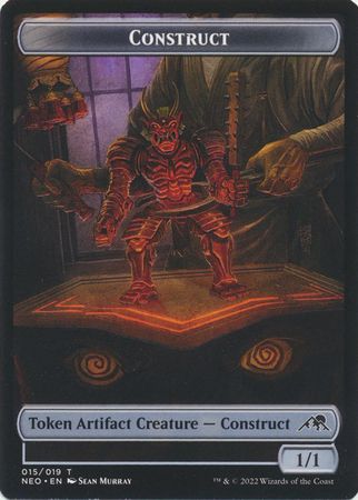 Construct Token 015/019 Kamigawa Neon Dynasty Singles (Español)