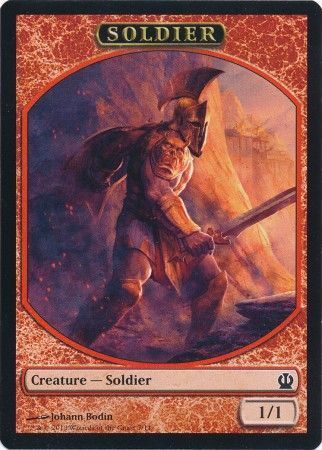 Soldier Token (Red) - Theros Theros Singles (Español)