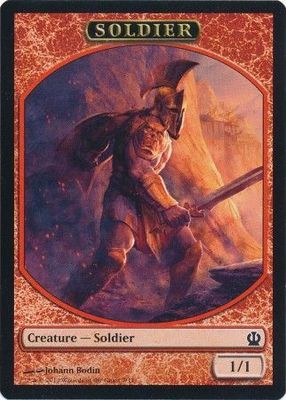 Soldier Token (Red) - Theros Theros Singles (Español)